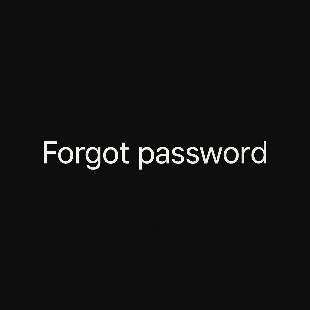 Forgot Password Page Image